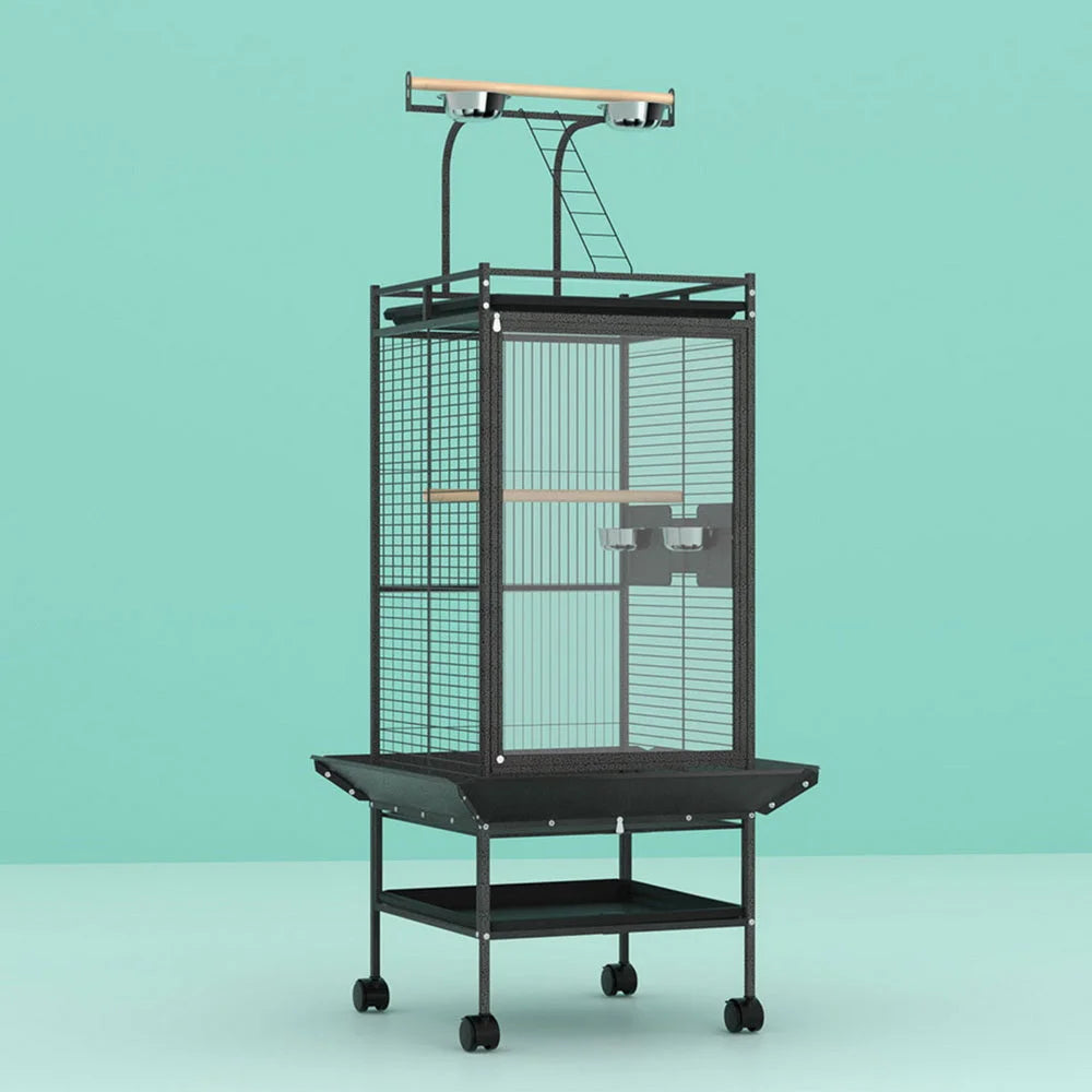 Bird Cage Large 155CM Parrot Aviary Stand-Alone with Budgie