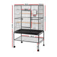 Bird cage large with parrot aviary stand castor