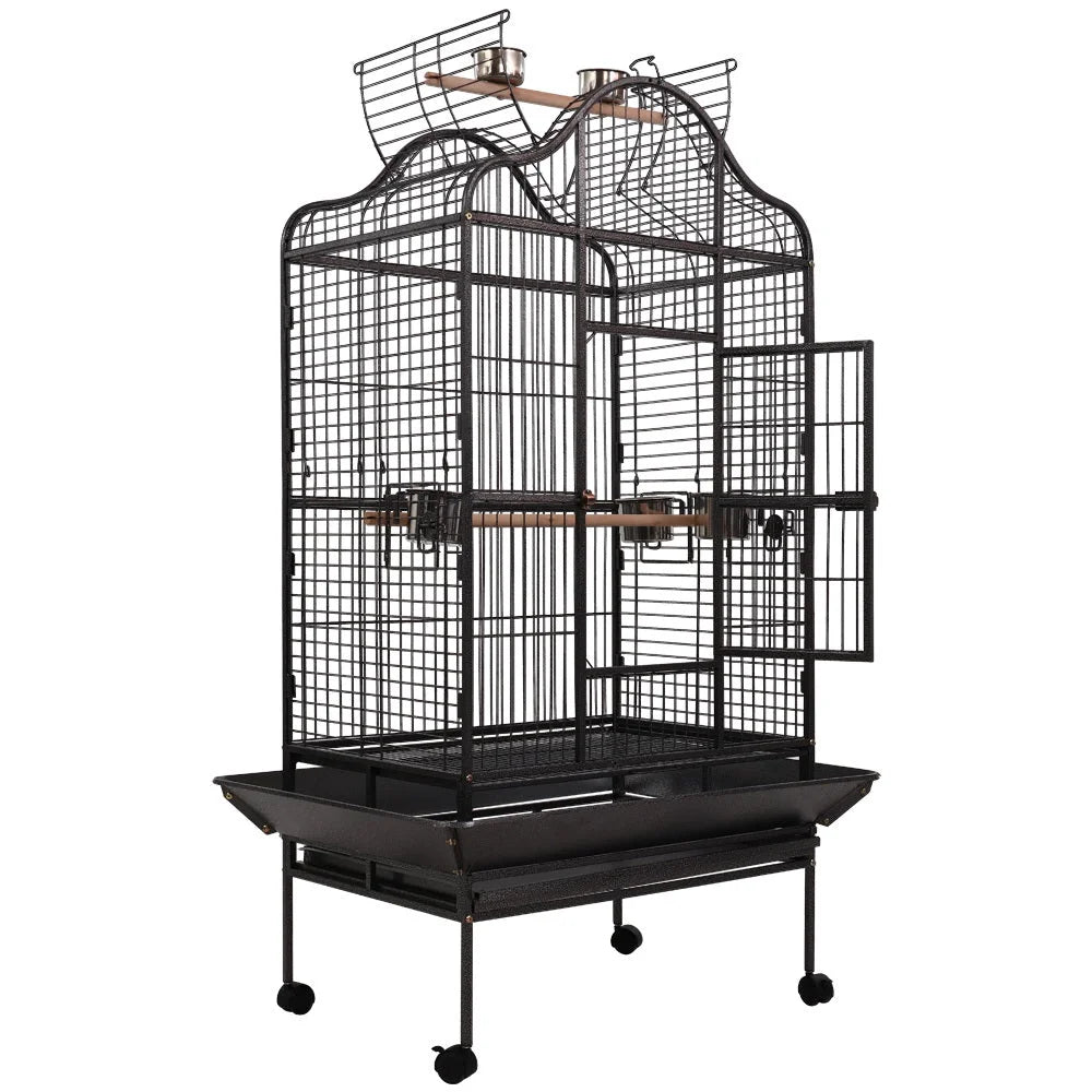 Bird Cage Large 168CM Pet Cages Aviary Travel Stand Budgie