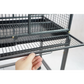 Bird Cage Large Budgie Parrot Aviary Carrier with Stand &