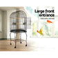 Bird Cage Large with Perch Black 611