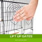Bird Cage Parrot Aviary Veer 2-IN-1 Design 92cm