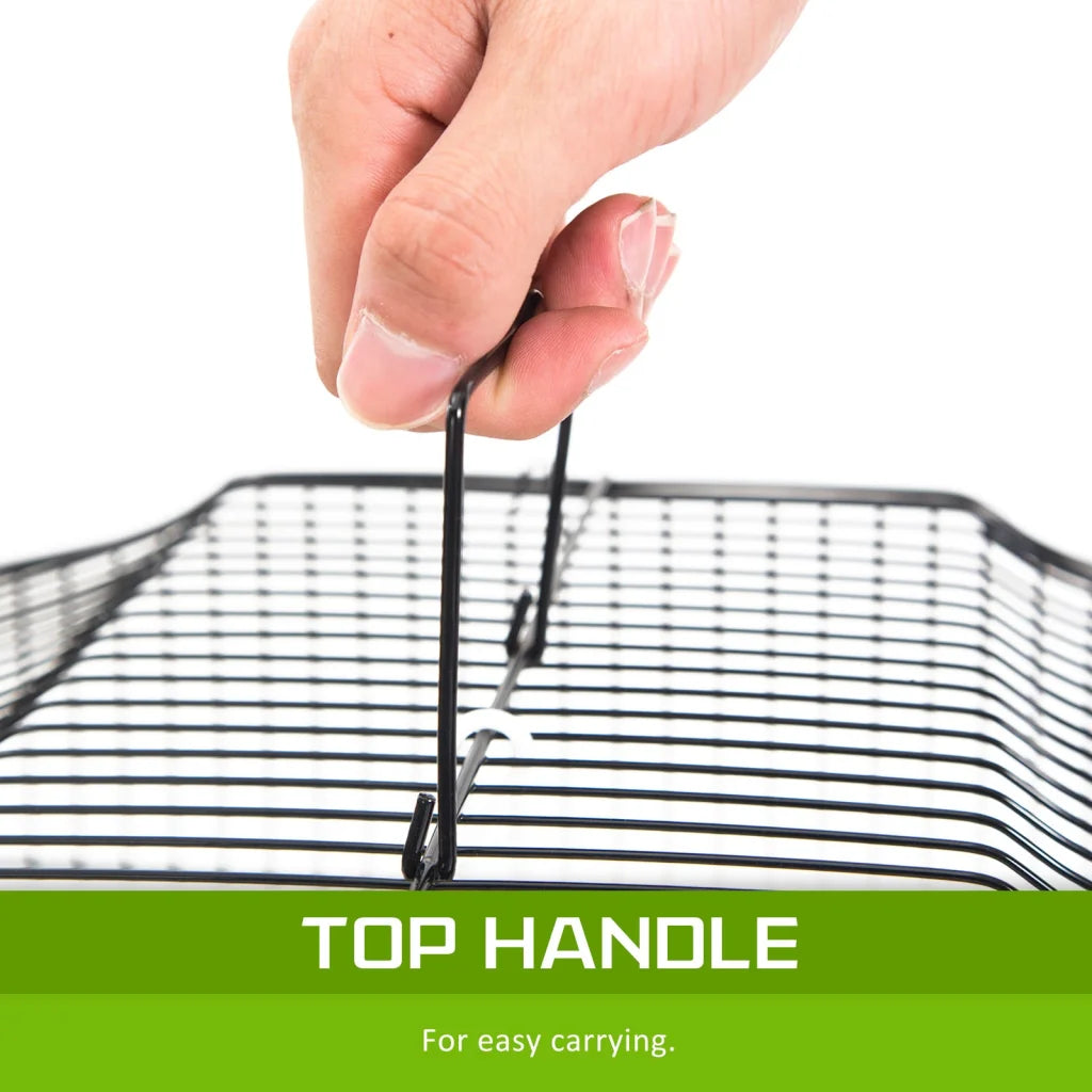 Bird Cage Parrot Aviary Veer 2-IN-1 Design 92cm