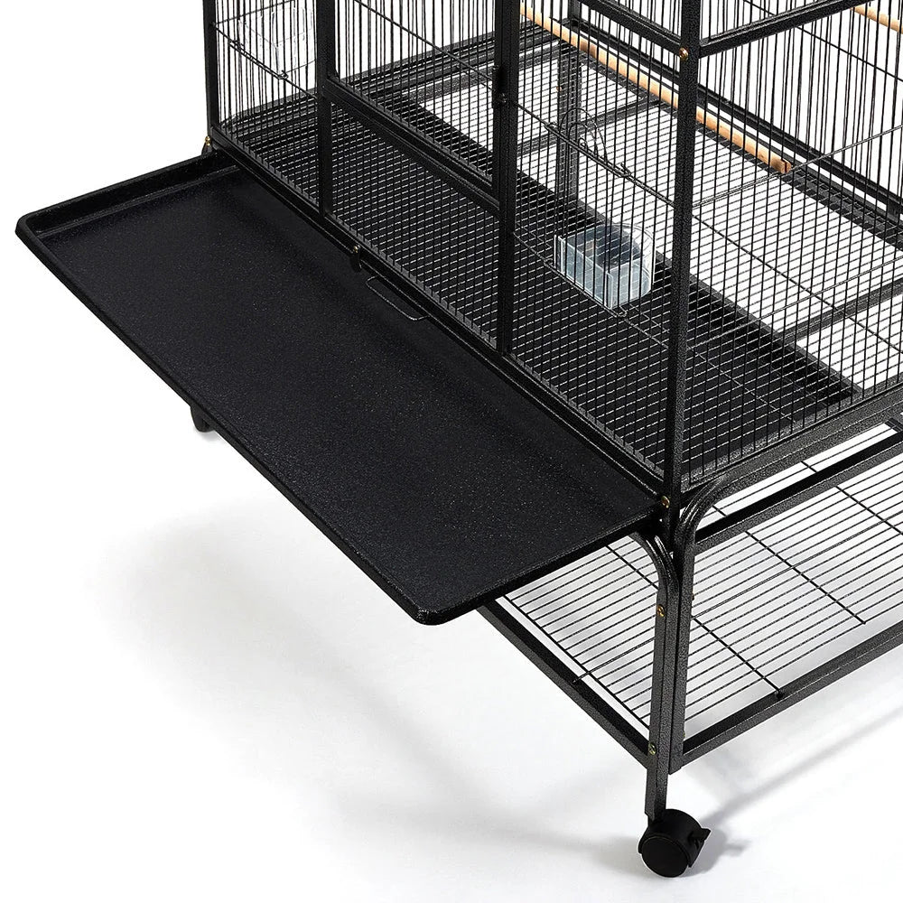 Bird Cage Pet Cages Aviary 137CM Large Travel Stand Budgie