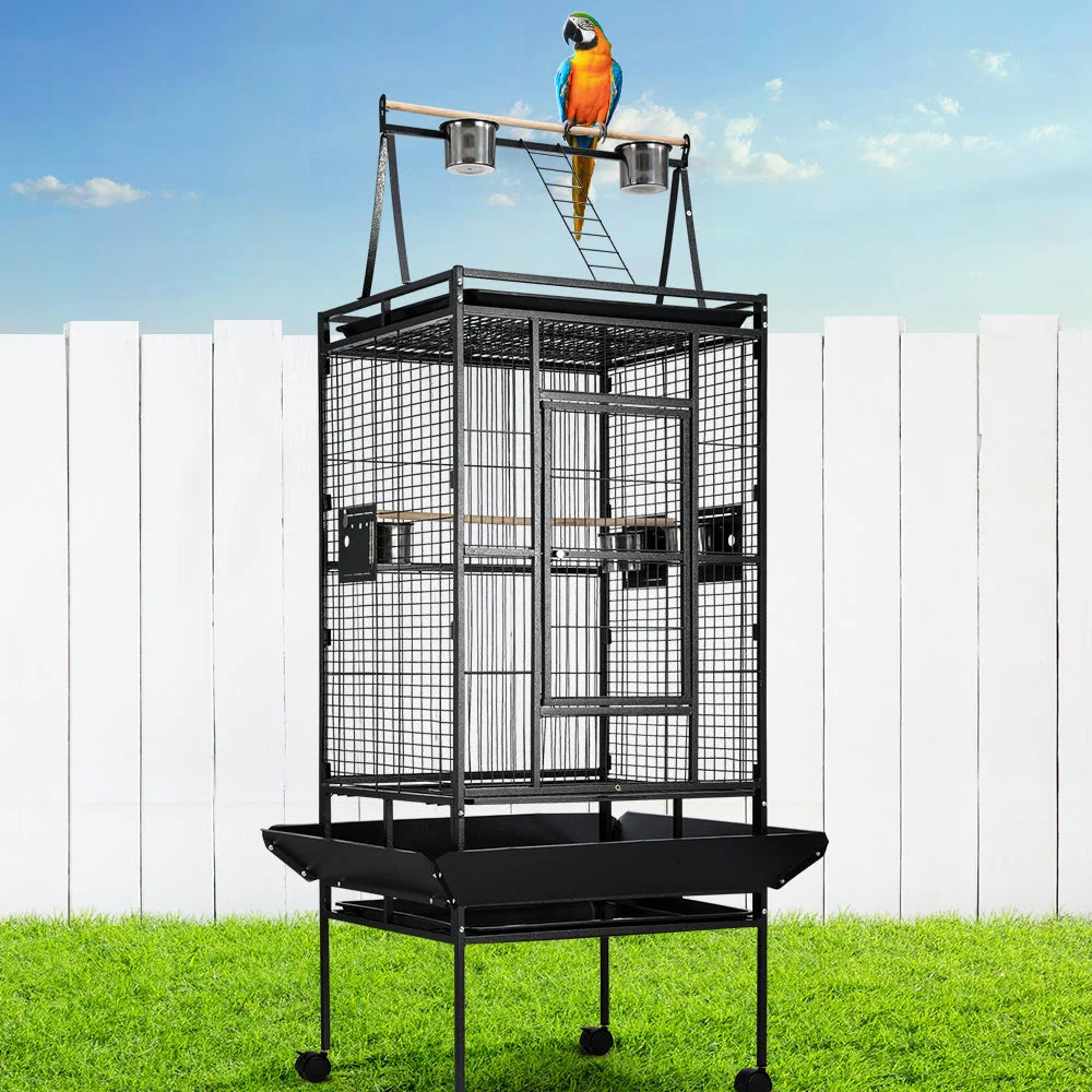 Bird Cage Pet Cages Aviary 173CM Large Travel Stand Budgie