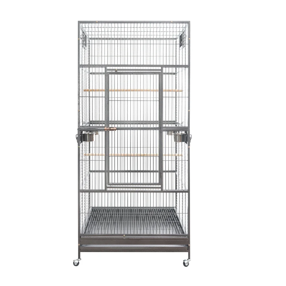 Bird Cage XXL 203cm Macaw Parrot Aviary Pet Cage on Wheels
