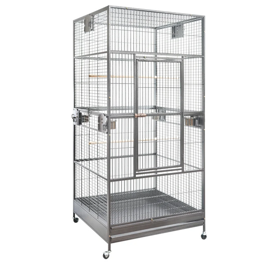 Bird Cage XXL 203cm Macaw Parrot Aviary Pet Cage on Wheels