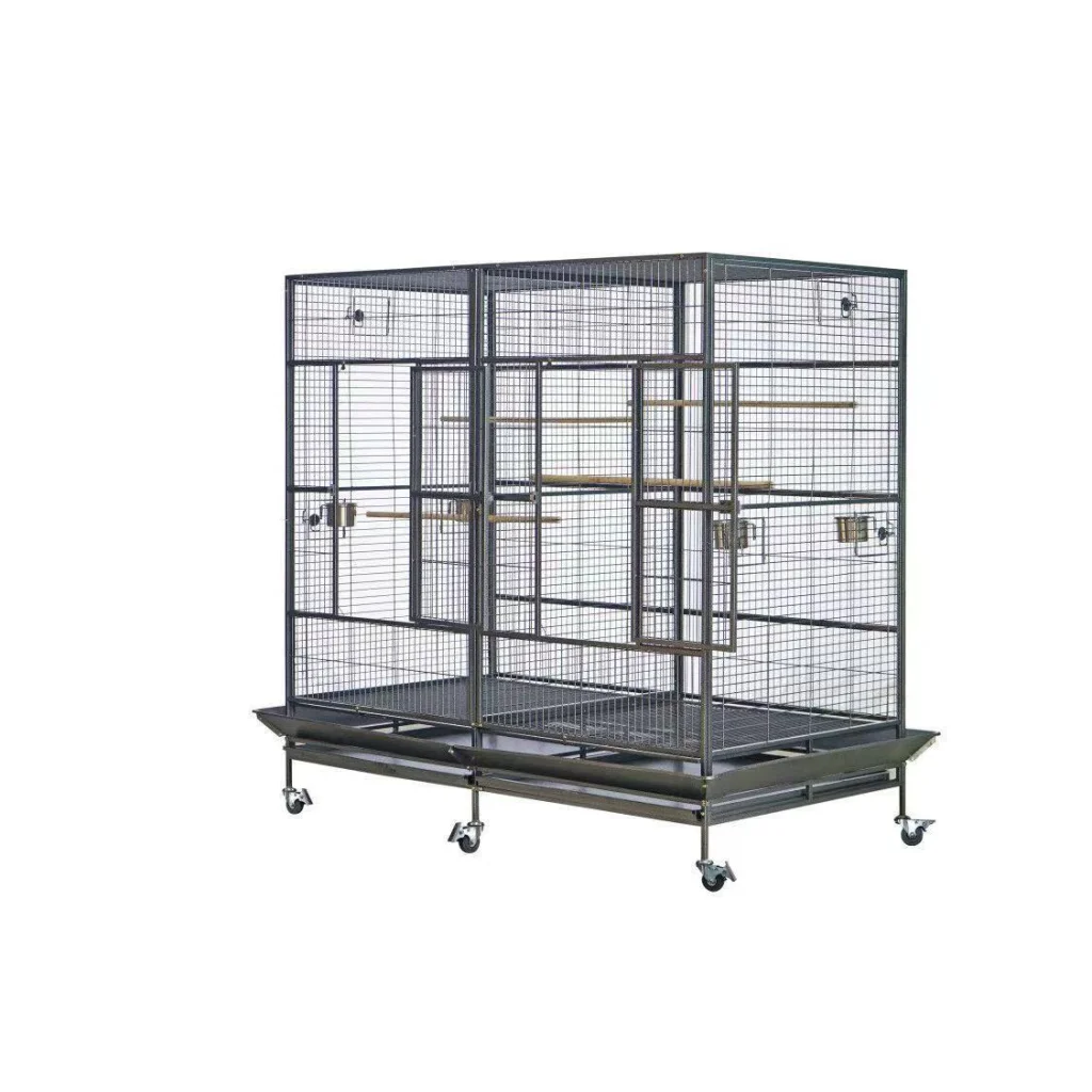 Bird Cage XXXL 195cm Pet Parrot Aviary with Perch
