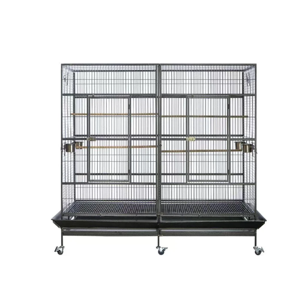 Bird Cage XXXL 195cm Pet Parrot Aviary with Perch