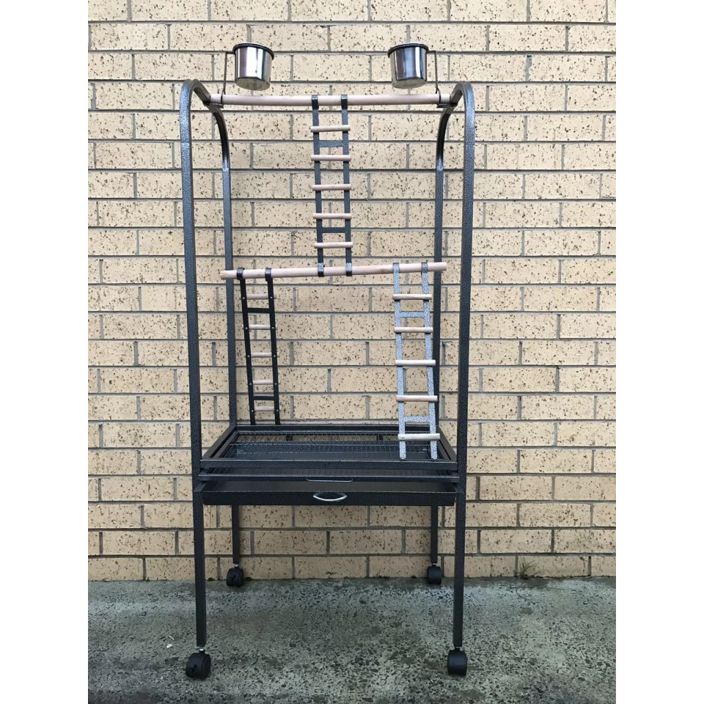Bird Parrot Canary Play Stand Gym Ladder 140 CM - Pet Care