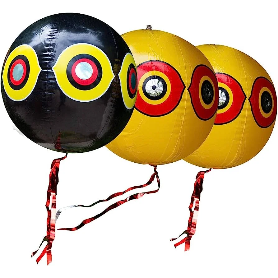 Bird Repellent Predator Eyes Balloons - Pack of 3