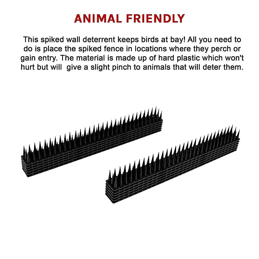 Bird spikes pest with front angle shown