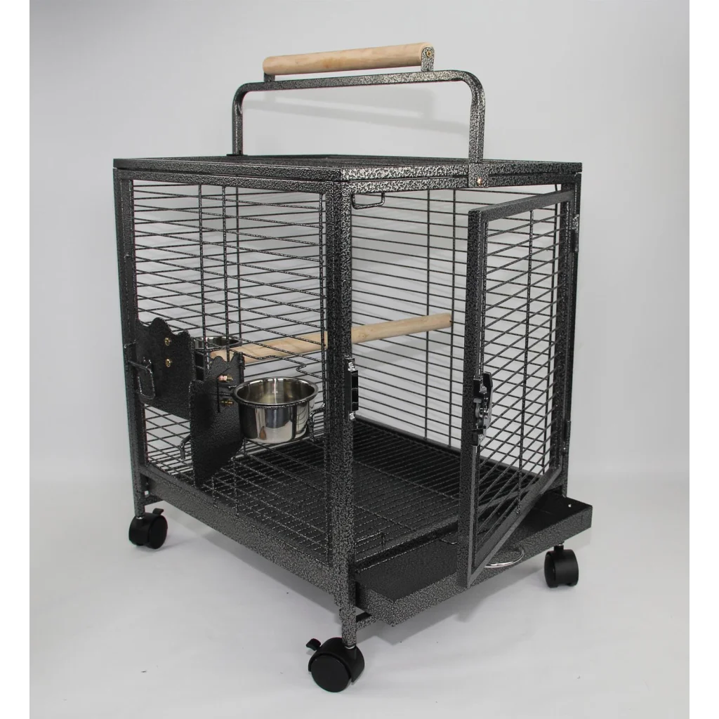 Bird Transport Cage Small Budgie Parrot Aviary Carrier