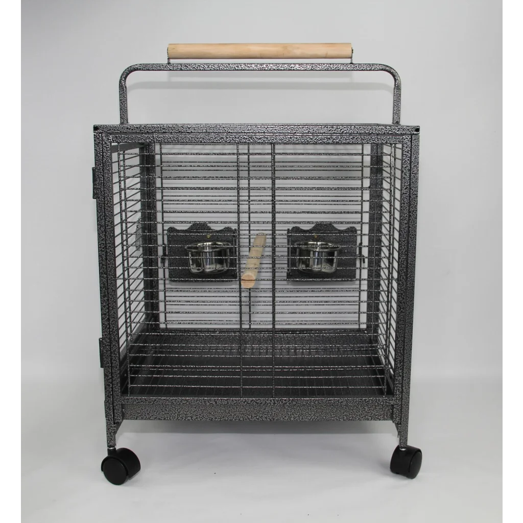 Bird Transport Cage Small Budgie Parrot Aviary Carrier