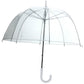 Birdcage Clear Dome Umbrella Wedding Rain Transparent Parasol