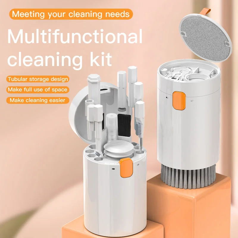 Black 20-in-1 Electronics Cleaning Kit - Keyboard Earphone