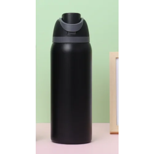 Black 32oz 304 Stainless Steel Insulated