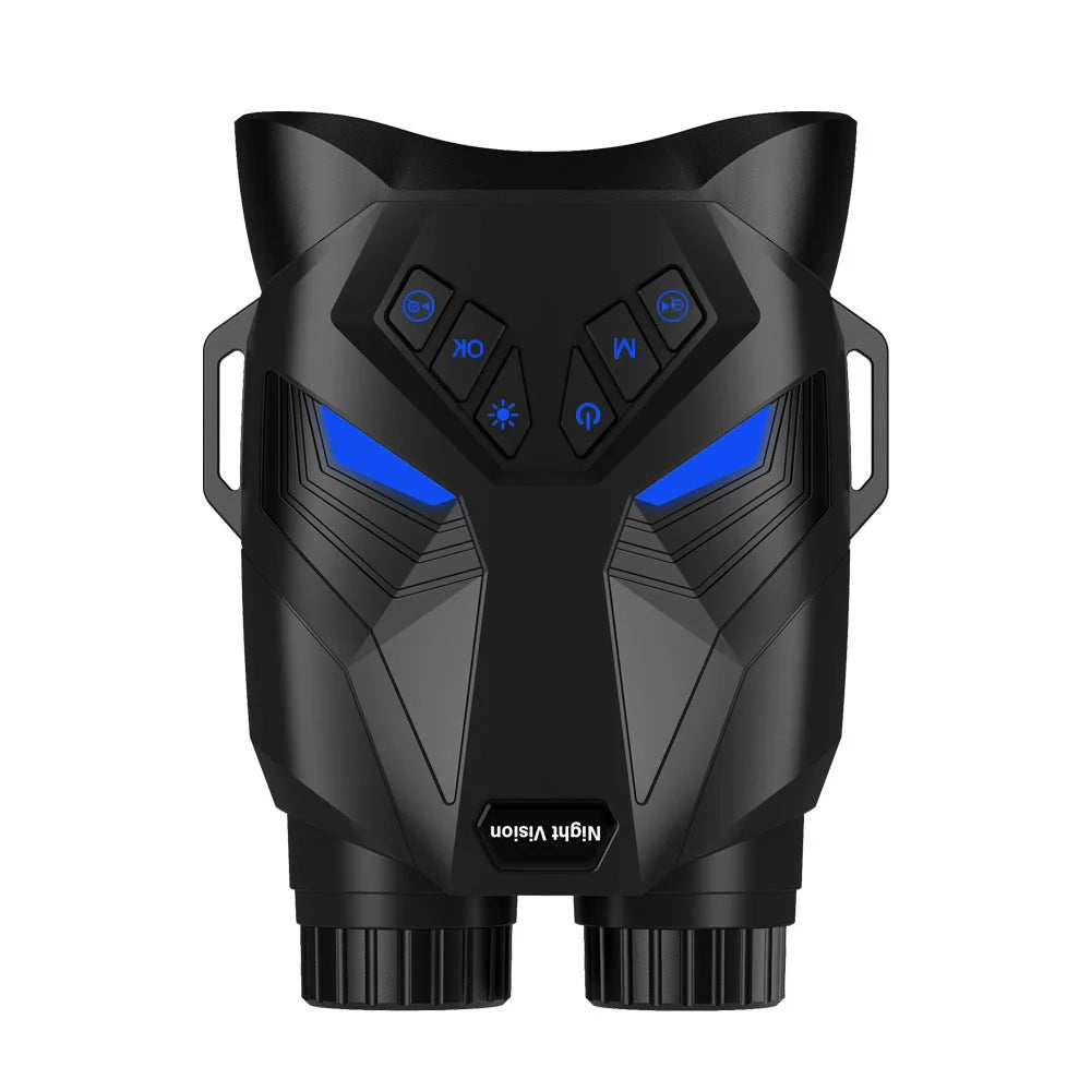 Black 4K Portable Digital Night Vision Binoculars - HD