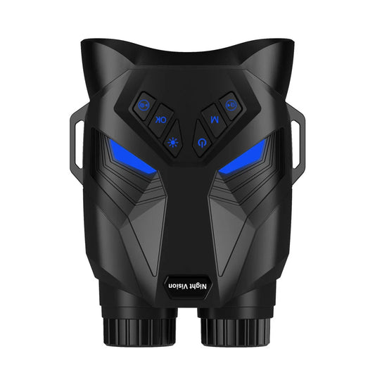 Black 4K Portable Digital Night Vision Binoculars - HD