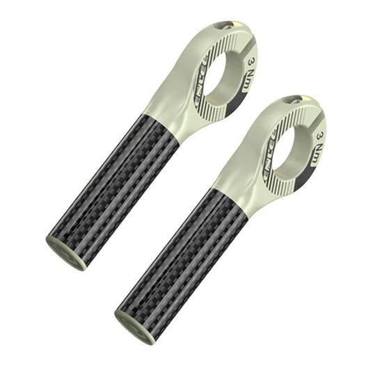 Black and Light Green Ultralight Carbon Fiber Bicycle Bar