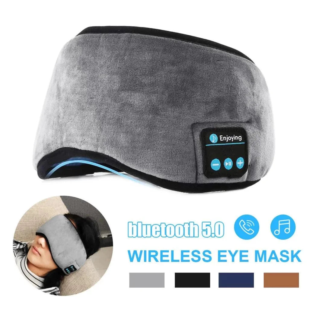 Black Bluetooth 5.0 Wireless Sleep Eye Mask