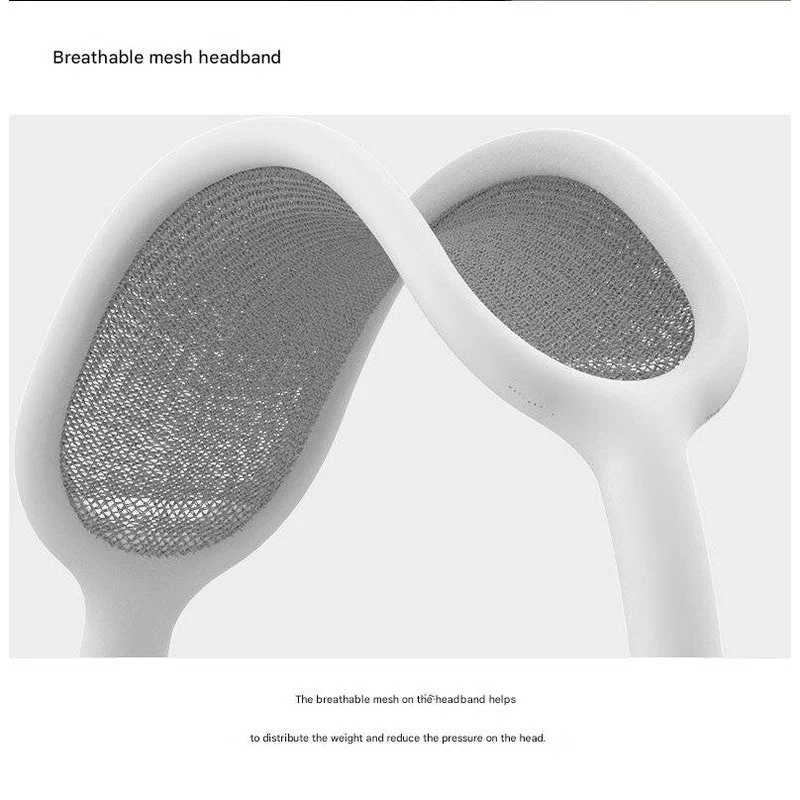 Black Bluetooth Over-Ear Headphones - Mesh Headband