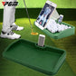 Black Character Pattern Golf Service Box with Phone Stand