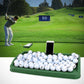 Black Character Pattern Golf Service Box with Phone Stand