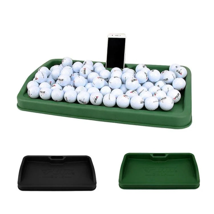 Black Character Pattern Golf Service Box with Phone Stand