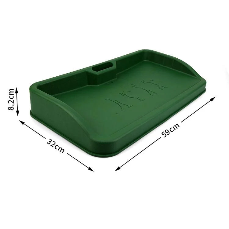 Black Character Pattern Golf Service Box with Phone Stand