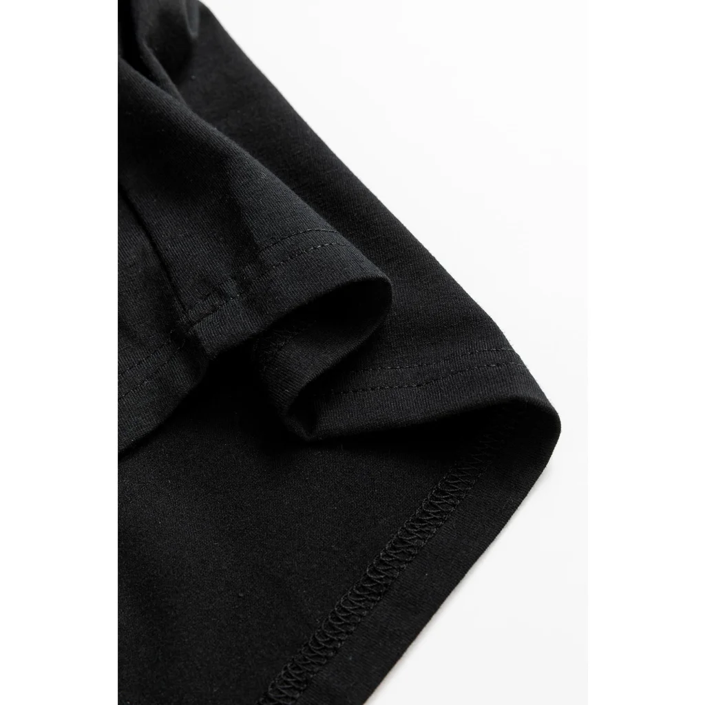 Black Christmas Big Bowknot Graphic Crewneck T Shirt - 2XL