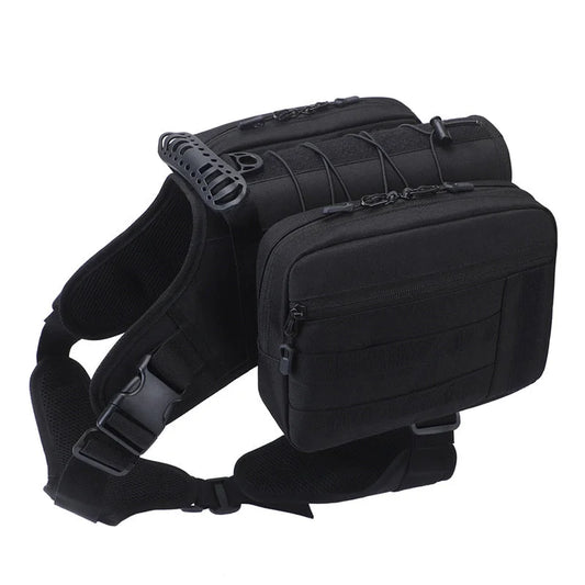 Black Dog Tactical Backpack Harness - Adjustable Outdoor