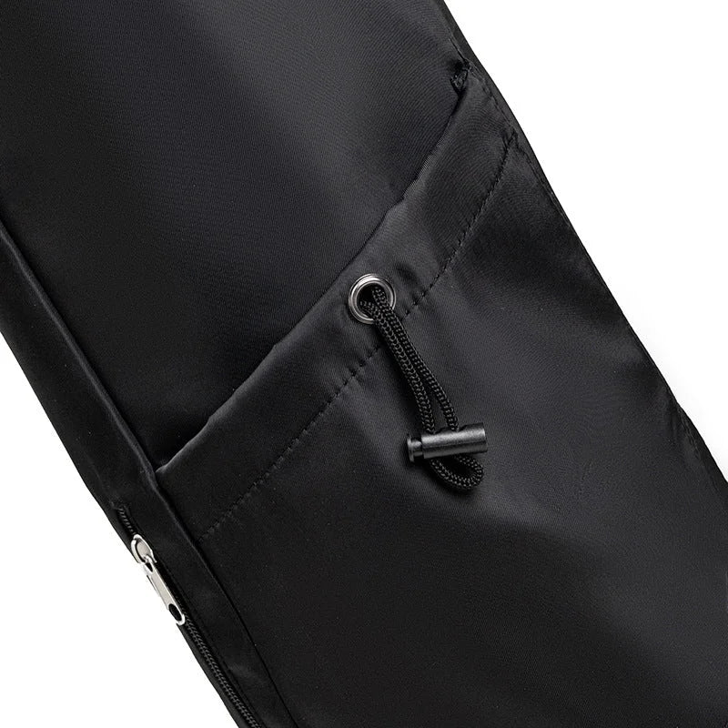 Black Durable Yoga Mat Carry Bag – Multi-Functional Fitness
