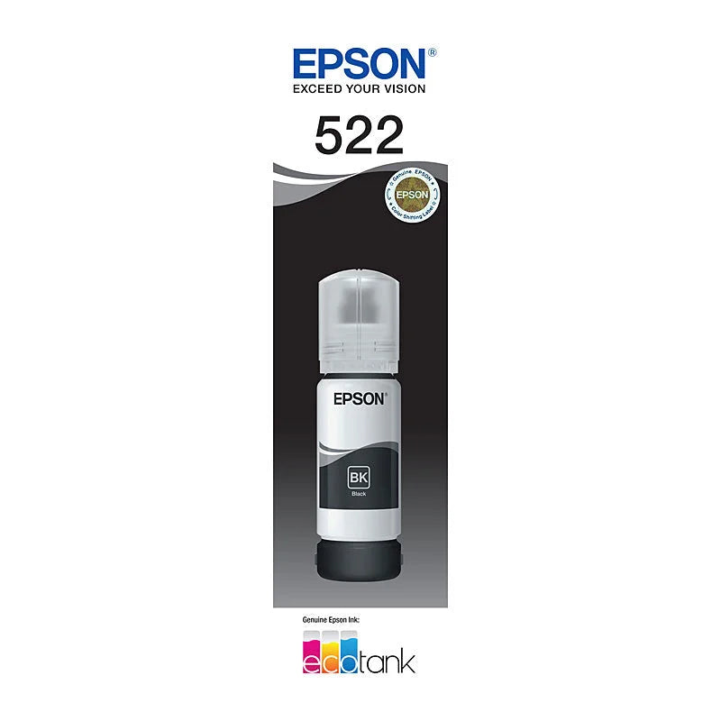 Black EcoTank Bottle - EPSON T522