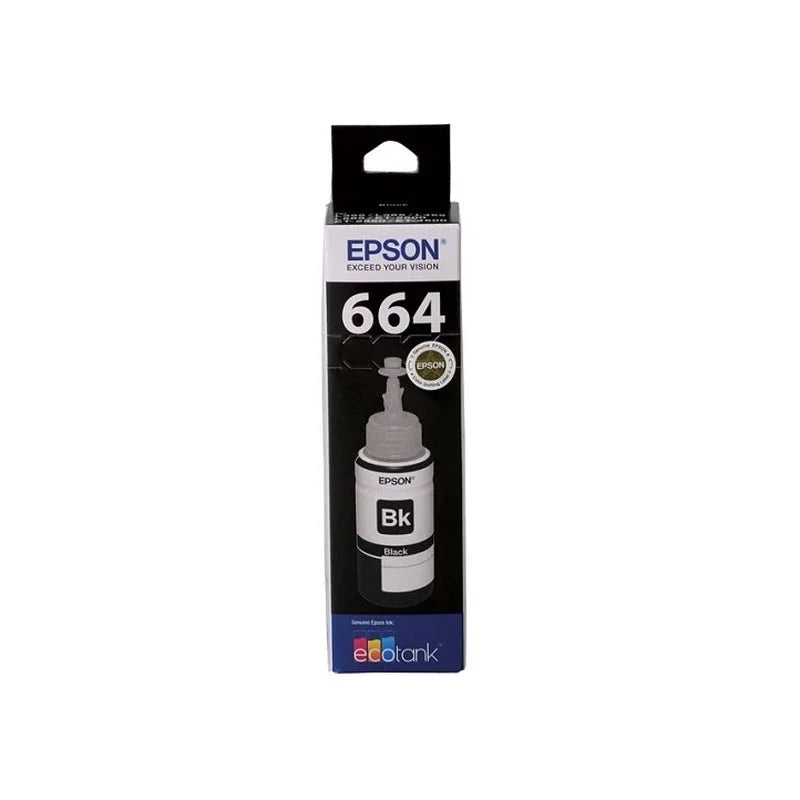 Black EcoTank Bottle - EPSON T664