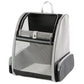 Black Foldable Pet Carrier Backpack - Breathable Mesh