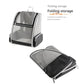 Black Foldable Pet Carrier Backpack - Breathable Mesh