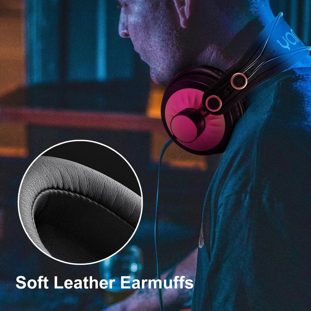Black Gold Recording Headphones Yanmai D68 - Electronics >