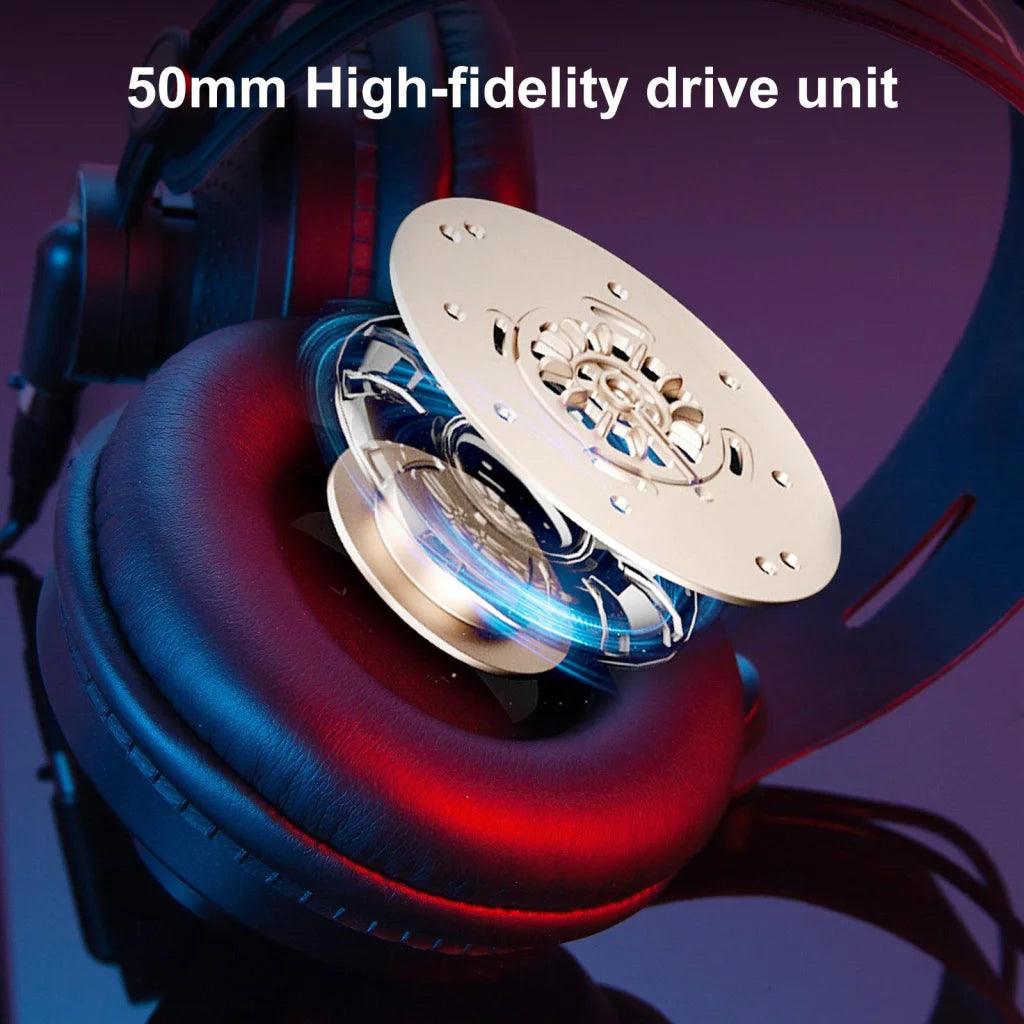Black Gold Recording Headphones Yanmai D68 - Electronics >