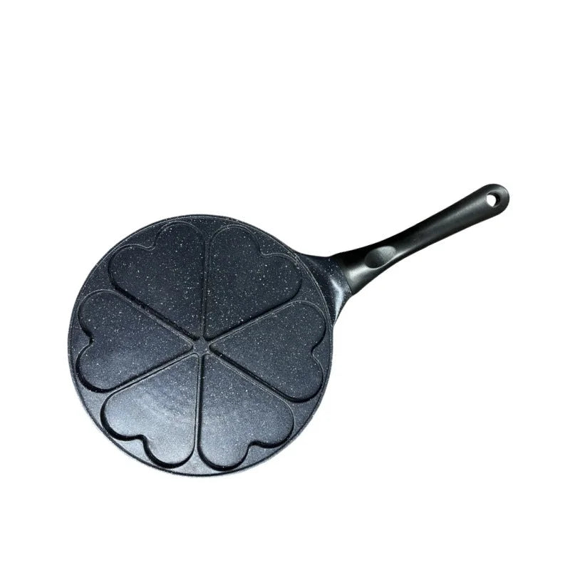Black Heart + Black Handle (Gas model) Non-Stick Pancake