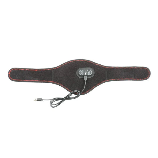 Black Heated Vibrating Neck Wrap - USB Powered Massager