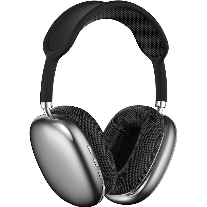 Black Immersive 3D Audio Headphones - Wireless Over-Ear