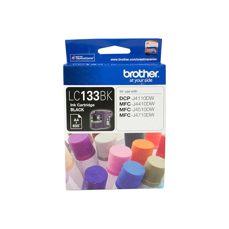Black Ink Cartridge BROTHER LC-133BK - MFC-J6520DW, J6720DW, J6920DW ...