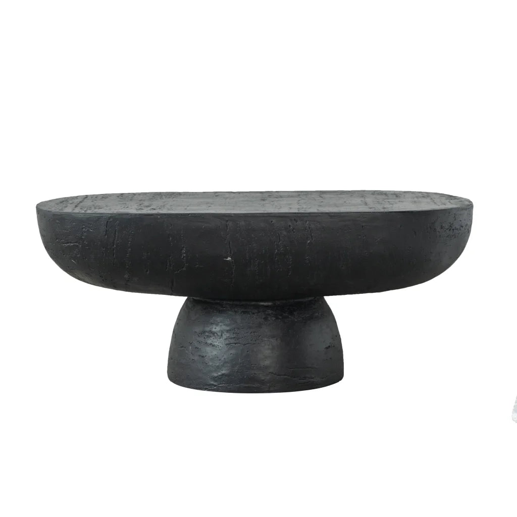 BLACK IS BACK CEMENT COFFEE TABLE - Furniture > Living Room