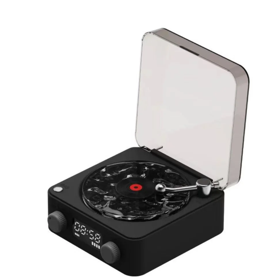 Black KW03 Bluetooth Sleep Sound Machine - Retro Design