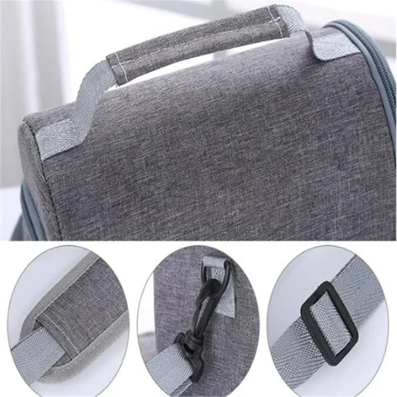Black Large Insulated Breast Milk Storage Bag Dual Layer