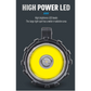 Black LED Searchlight rechargeable handheld spotlight 500m range long
