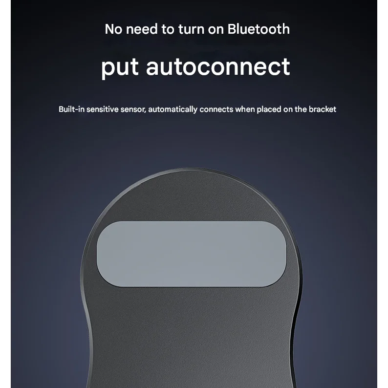 Black Magic Induction Speaker & Adjustable Phone Stand