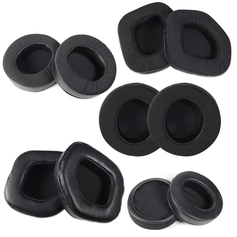 Black Mesh Headset Covers For Alienware - Set Of 2-1915198323598430209