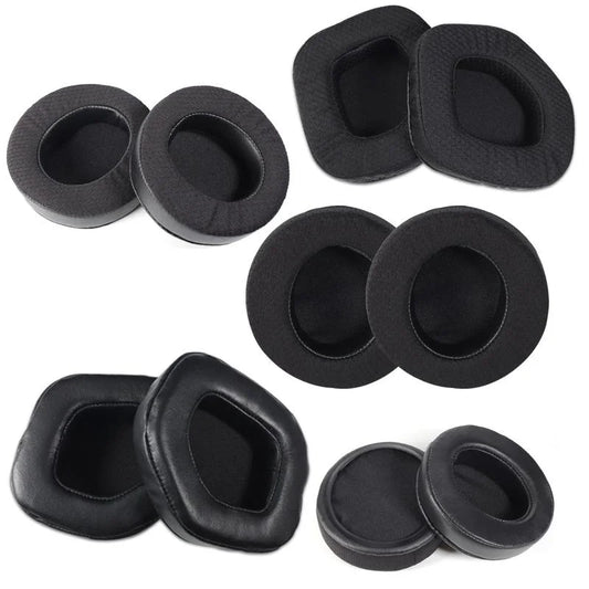 Black Mesh Headset Covers For Alienware - Set Of 2-1915198323598430209